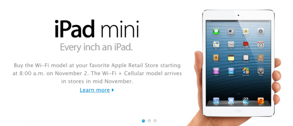 iPad Mini release date