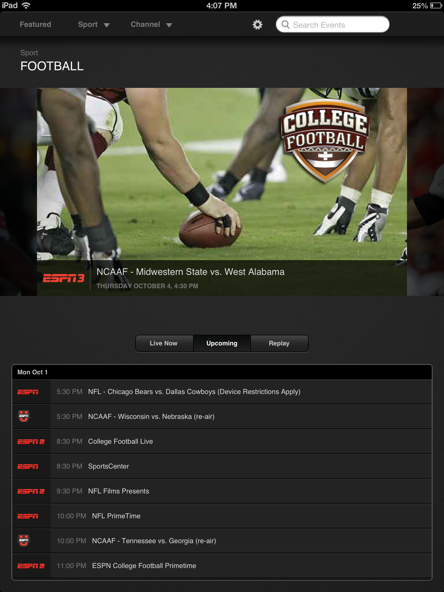 How to Watch Monday Night Football on the iPhone and iPad