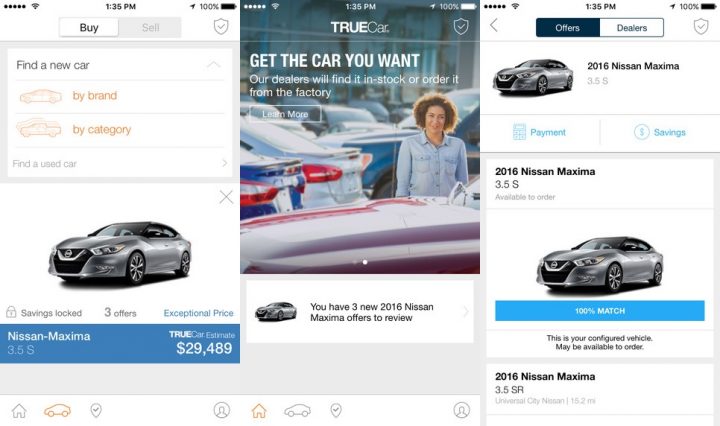 TrueCar Car Buying App