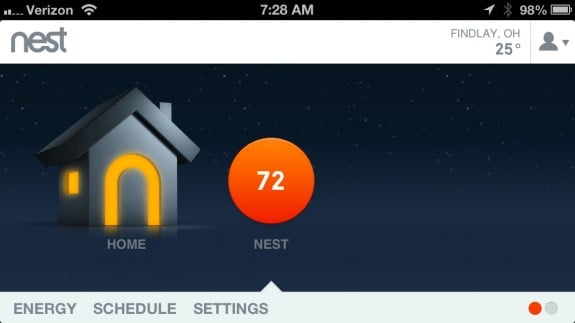 Nest Review - iPhone App1
