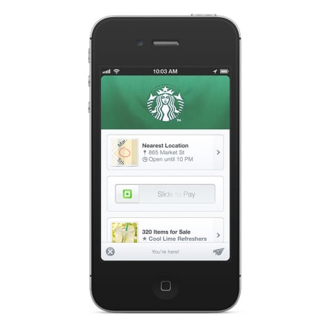 Starbucks Square Wallet