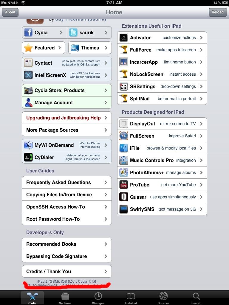 ipad jailbreak iOS 6.0.1