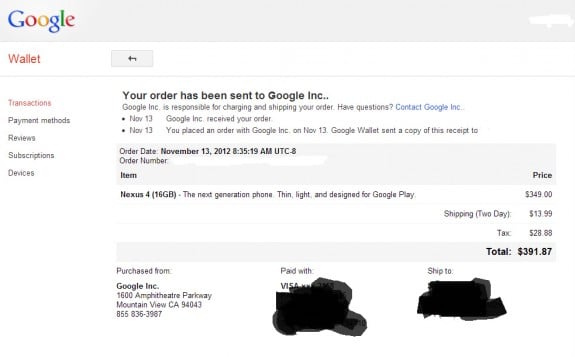 nexus4order nexus4order