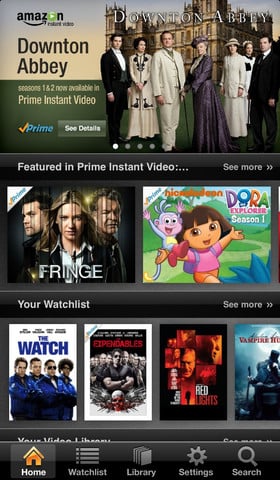Amazon Instant Video iPhone