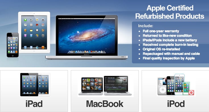 Apple refurbished eBay store