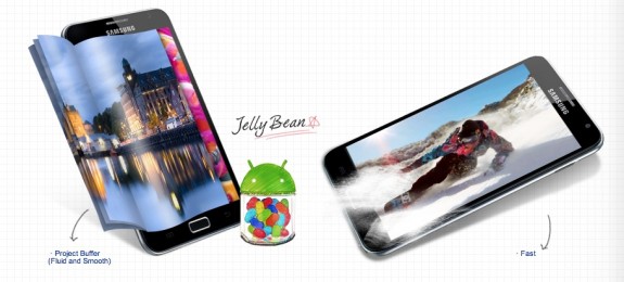 Galaxy Note Jelly Bean Update AT&T