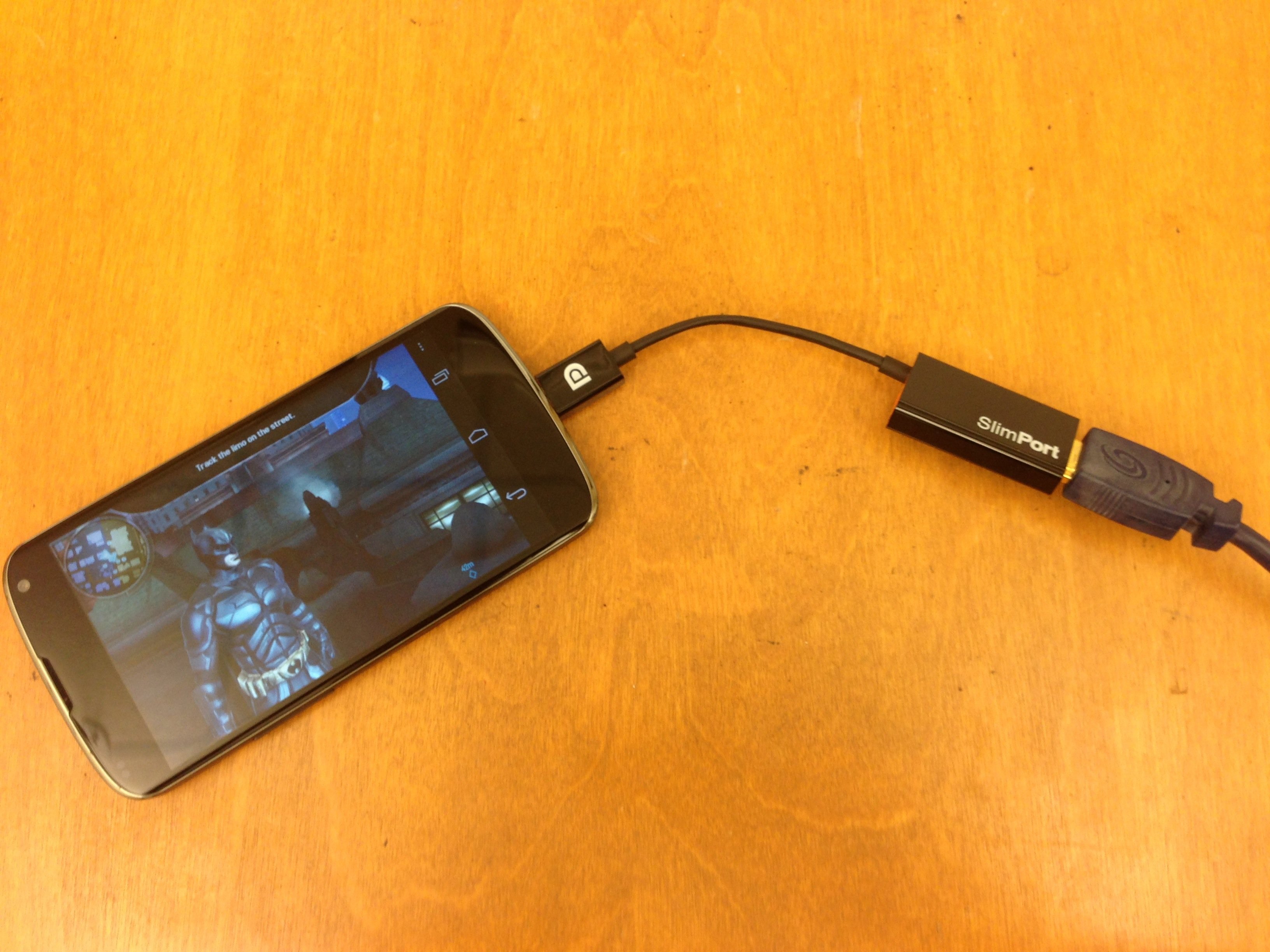 Nexus 4 Slimport HDMI Adapter Review - 5