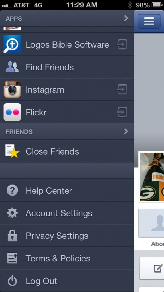 facebook-app-notifications settings