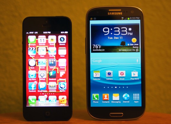 iPhone 5 or Galaxy S3