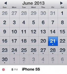 iPhone 5S Release Date