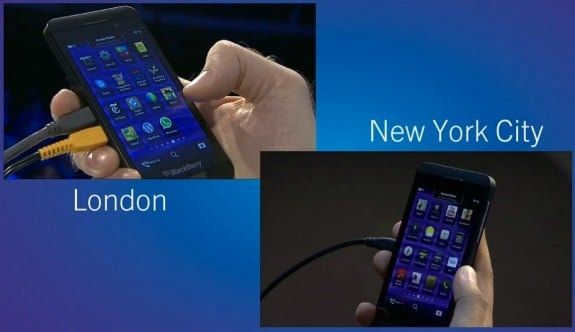 BlackBerry 10 Screen sharing