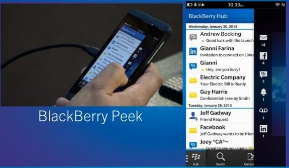 BlackBerry Peek