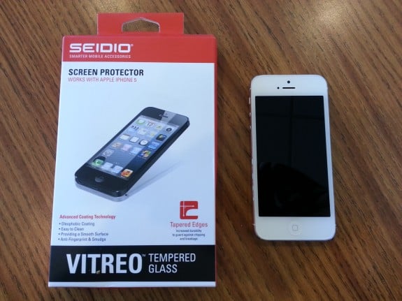 Seidio Vitreo Tempered Glass Screen Protector for iPhone 5