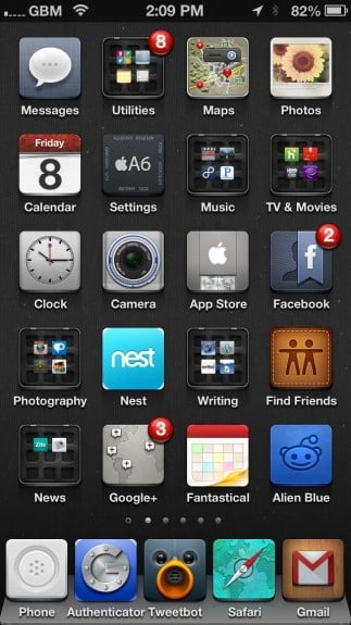 Best Cydia Themes - iOS 6 Winterboard Themes - Jaku