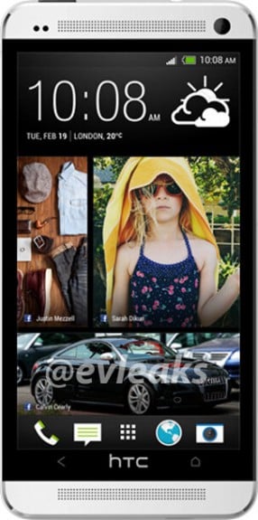 HTC One leaked image