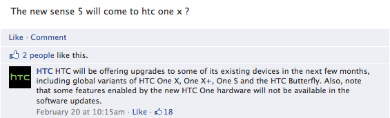 HTC Sense 5.0 will be coming to an assortment of HTC phones it seems.