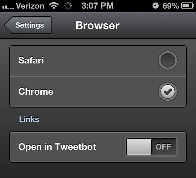 Tweetbot Chrome