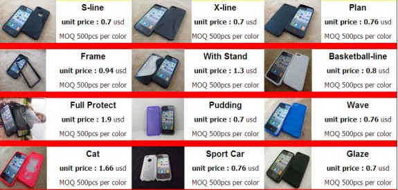Samsung Galaxy S4 cases from china are cheap to produce, with a potential for high profits. 