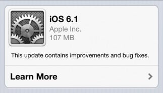 iOS 6.1 Features