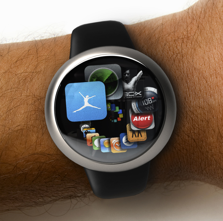 New iWatch Concept Based on Apple Patent, Jony Ive's Watch