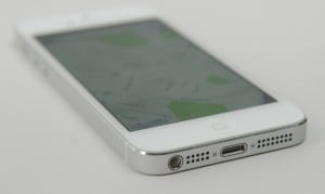 The iPhone 5 features a 64GB model.