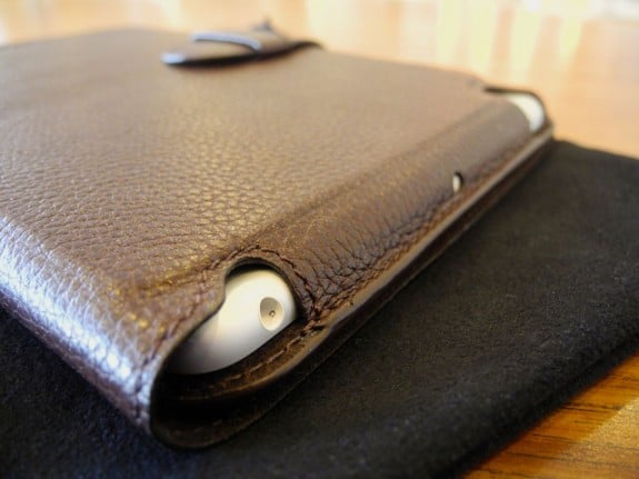 mapicases soli leather ipad mini top edge