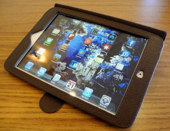 mapicases soli leather ipad mini top edge