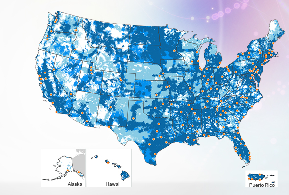 Att Cell Phone Coverage At&T Launches 4G Lte In More Markets, Announces Summer Plans