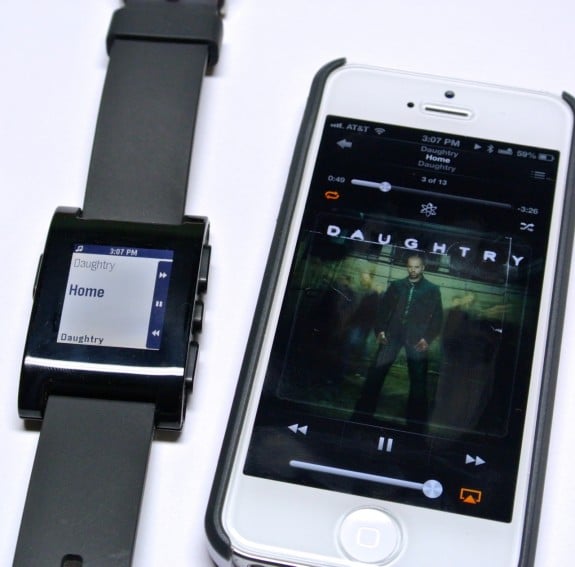 pebble music control