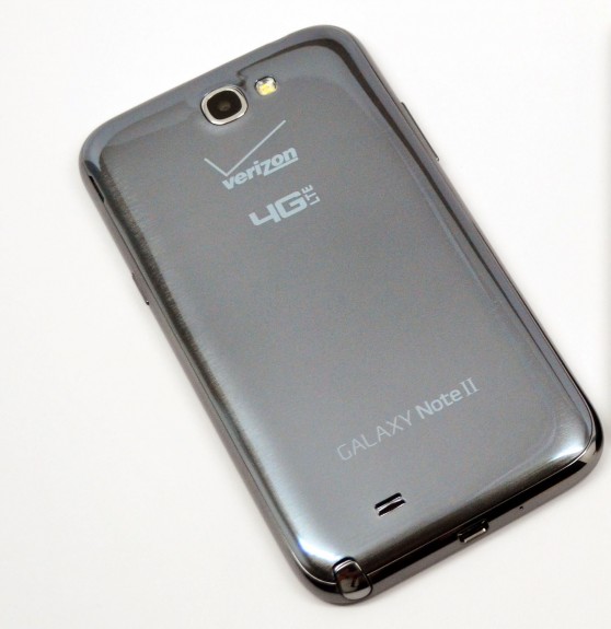The Galaxy Note 2 sports a lesser 8MP camera sensor. 