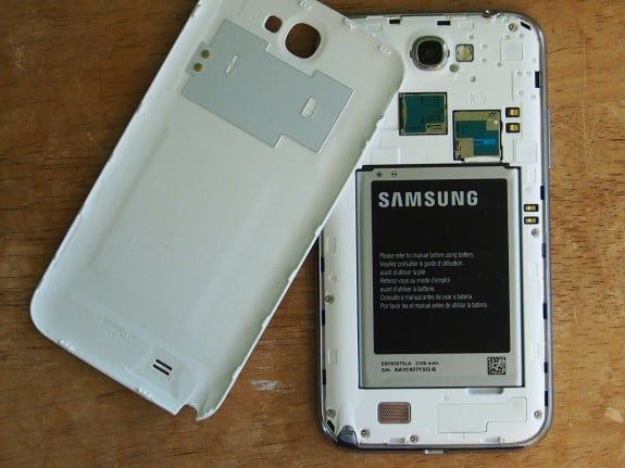 Expect a large, perhaps larger battery in the Galaxy Note 3.