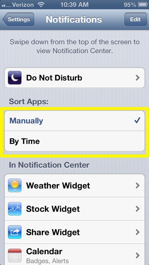How To Customize the iPhone Notification Center for Productivity