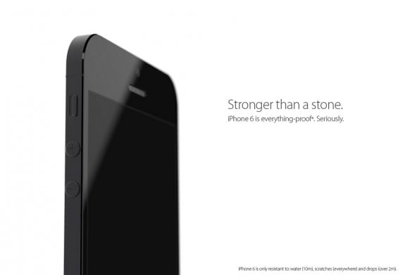 A rugged, waterproof iPhone 6 concept.