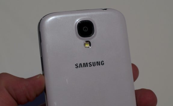 The Samsung Galaxy S4 features a 13MP camera, up from the 8MP on the Galaxy S3.