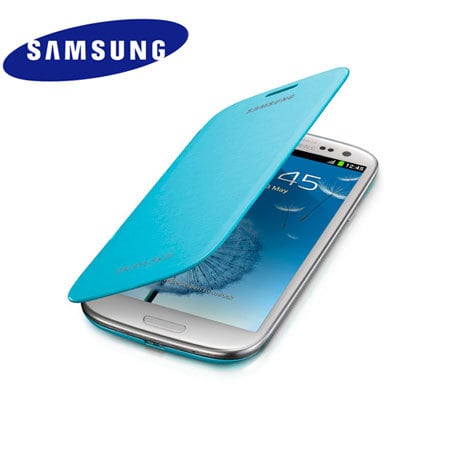 Expect to see a Samsung Galaxy S4 flip cover case, similar to this one.