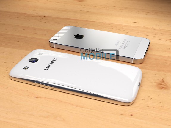 Samsung Galaxy S4 Concept vs iPhone 5