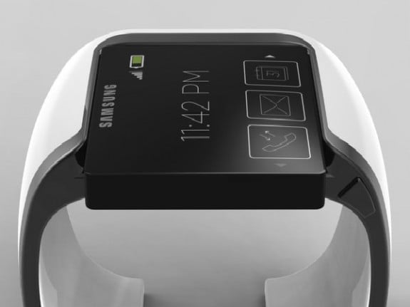 Possible look for a Samsung  Galaxy Watch. Image Credit Johan Loekito.