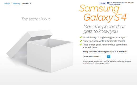 The Galaxy S4 will be heading to AT&T and other U.S. carriers in the weeks ahead.
