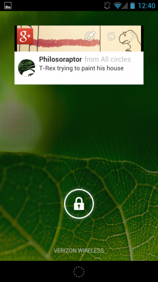 Lock screen widgets are a quick way to see information. 