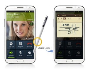 The Galaxy Note 2 S-Pen.
