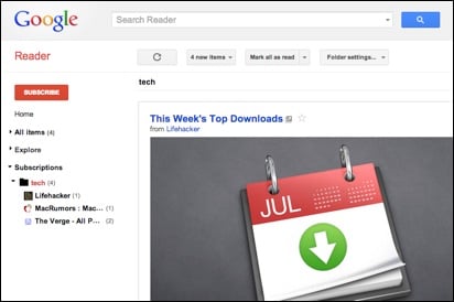 google reader