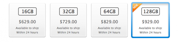Possible breakdown of the iPad 5 price with LTE.