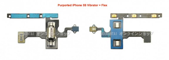A claimed iPhone 5S vibrator part leaks ahead of the launch.