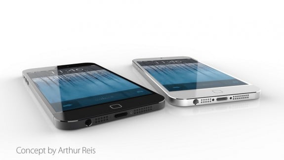 A new iPhone 6 concept with a thin design, waterproof capabilities and a new home button.