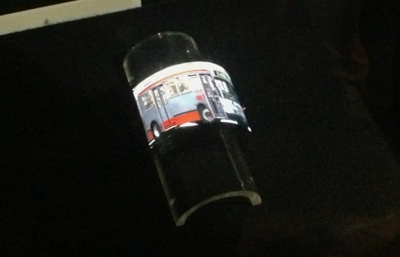 A flexible display from Sharp that shows off technology similar to what this iPhone concept requires. Screen tech that could potentially come to market in 2014 in time for an iphone 6.