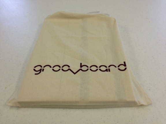 groovboard in the carrying bag