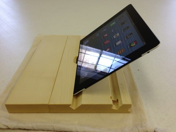 groovboard with iPad side view
