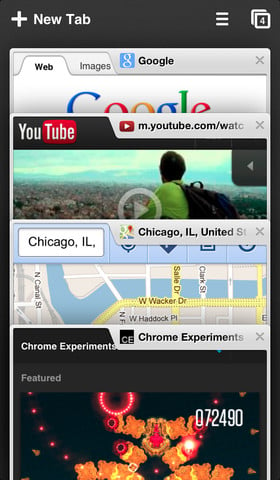 Chrome for iPhone