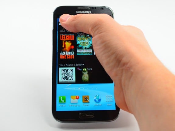 The Galaxy Note 3 will feature a larger screen than the Galaxy S3.