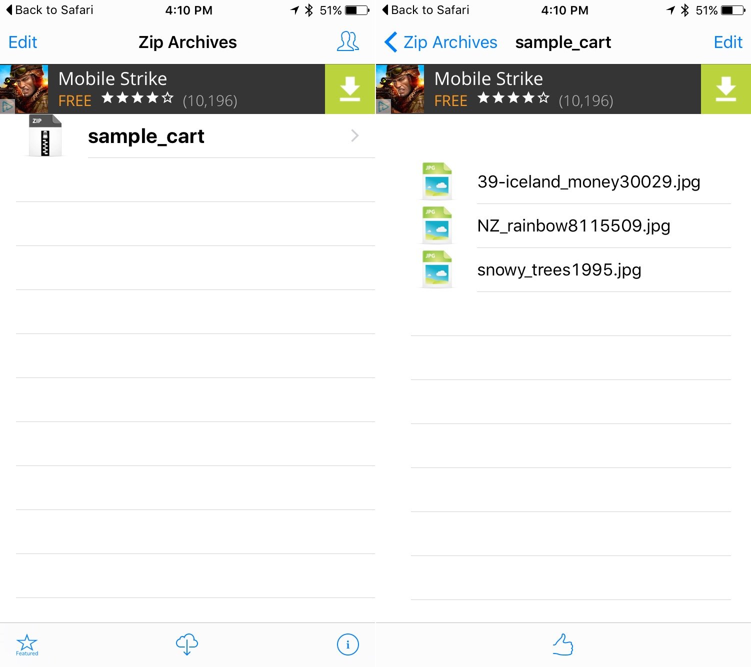 How to Download and Open Zip Files on the iPhone